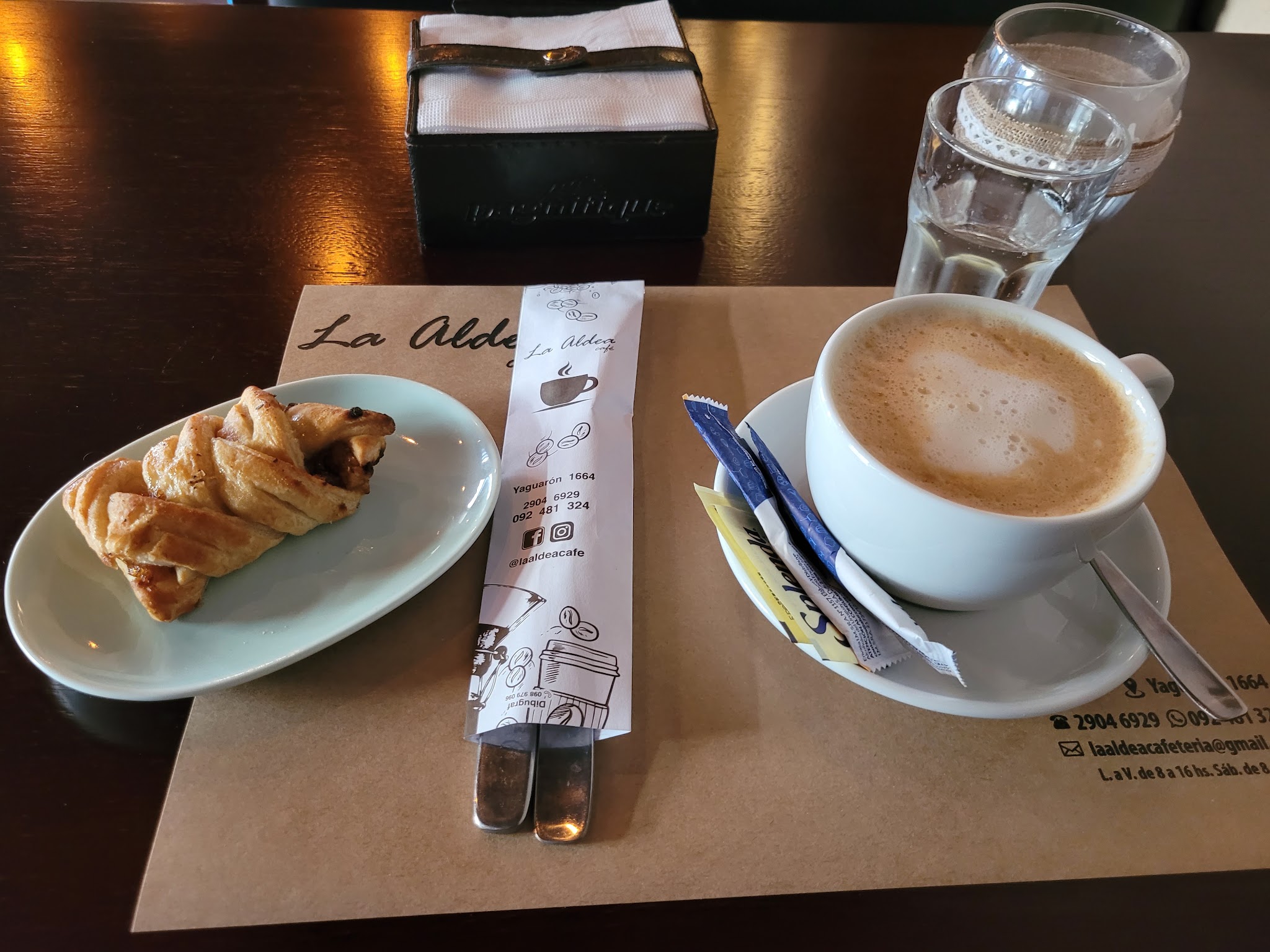 La Aldea café