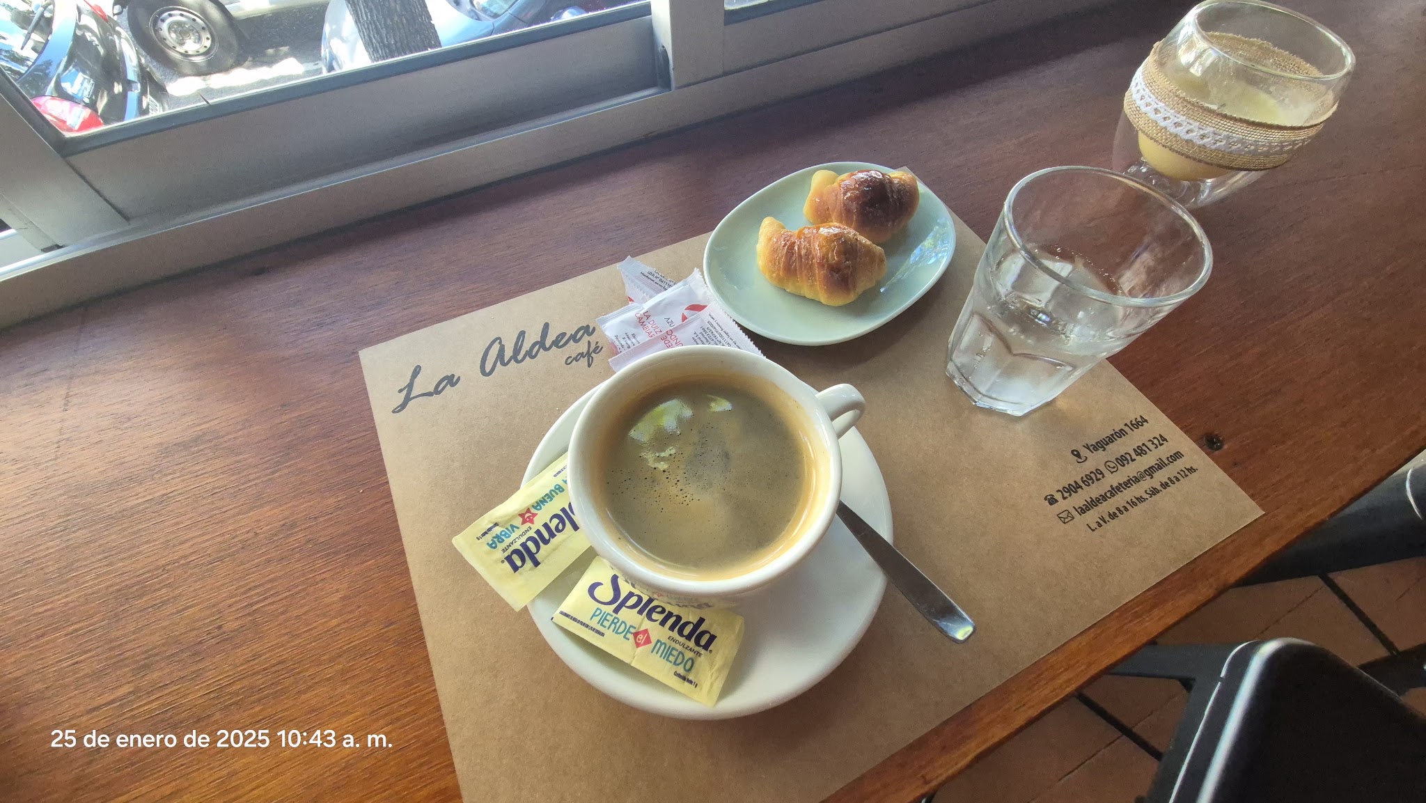 La Aldea café