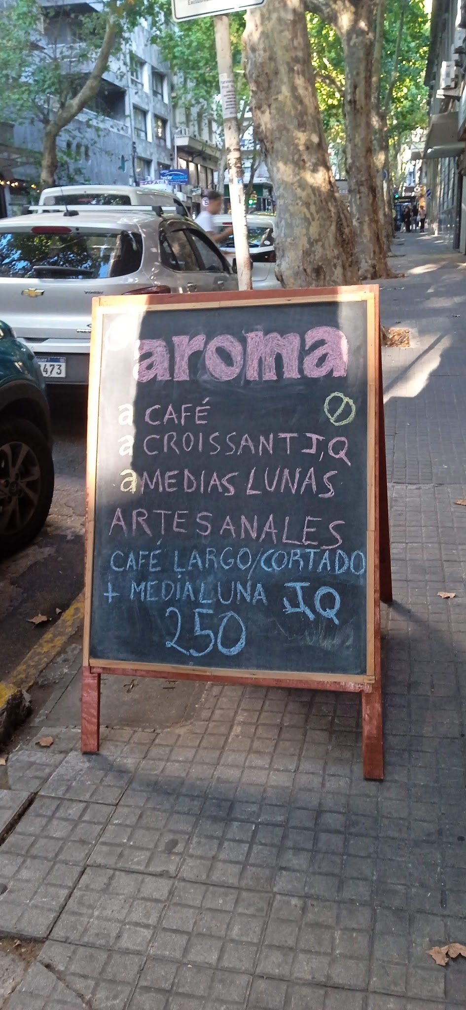 Carta de Aroma, foto de abril de 2026