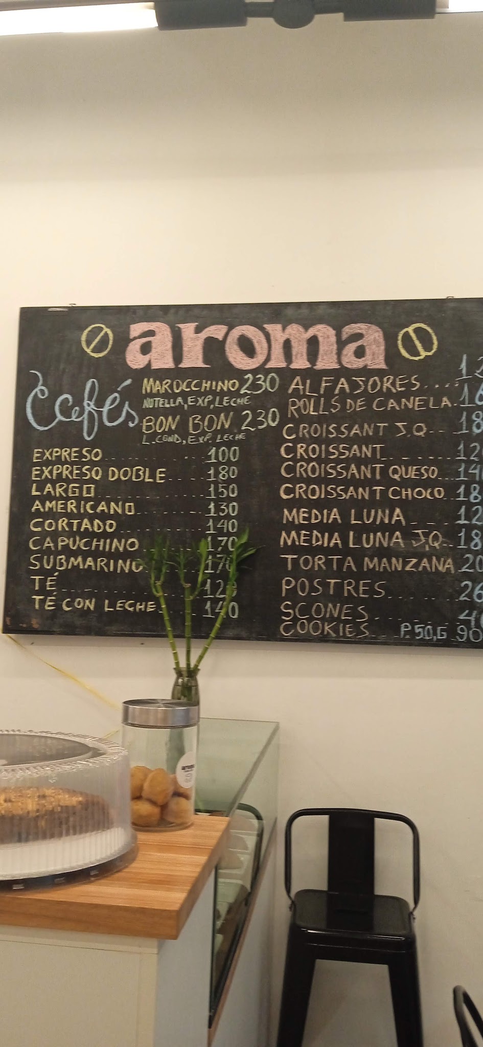 Carta de Aroma, foto de abril de 2026