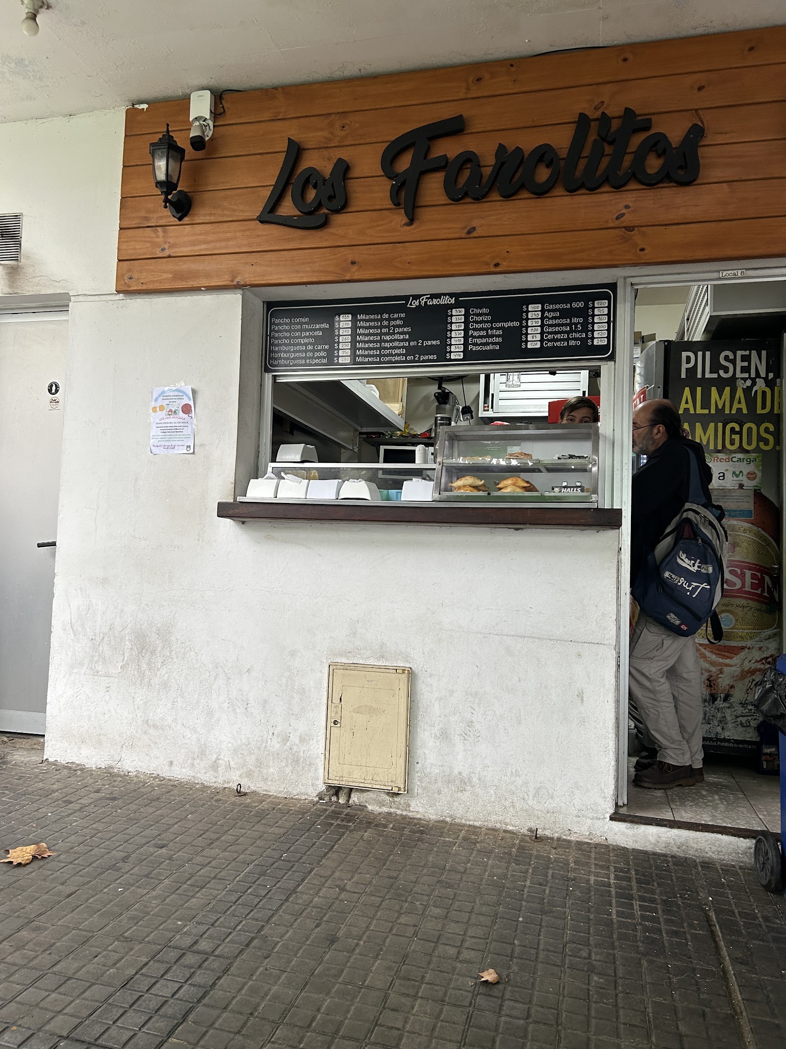 Carta de Carrito los farolitos, foto de abril de 2026
