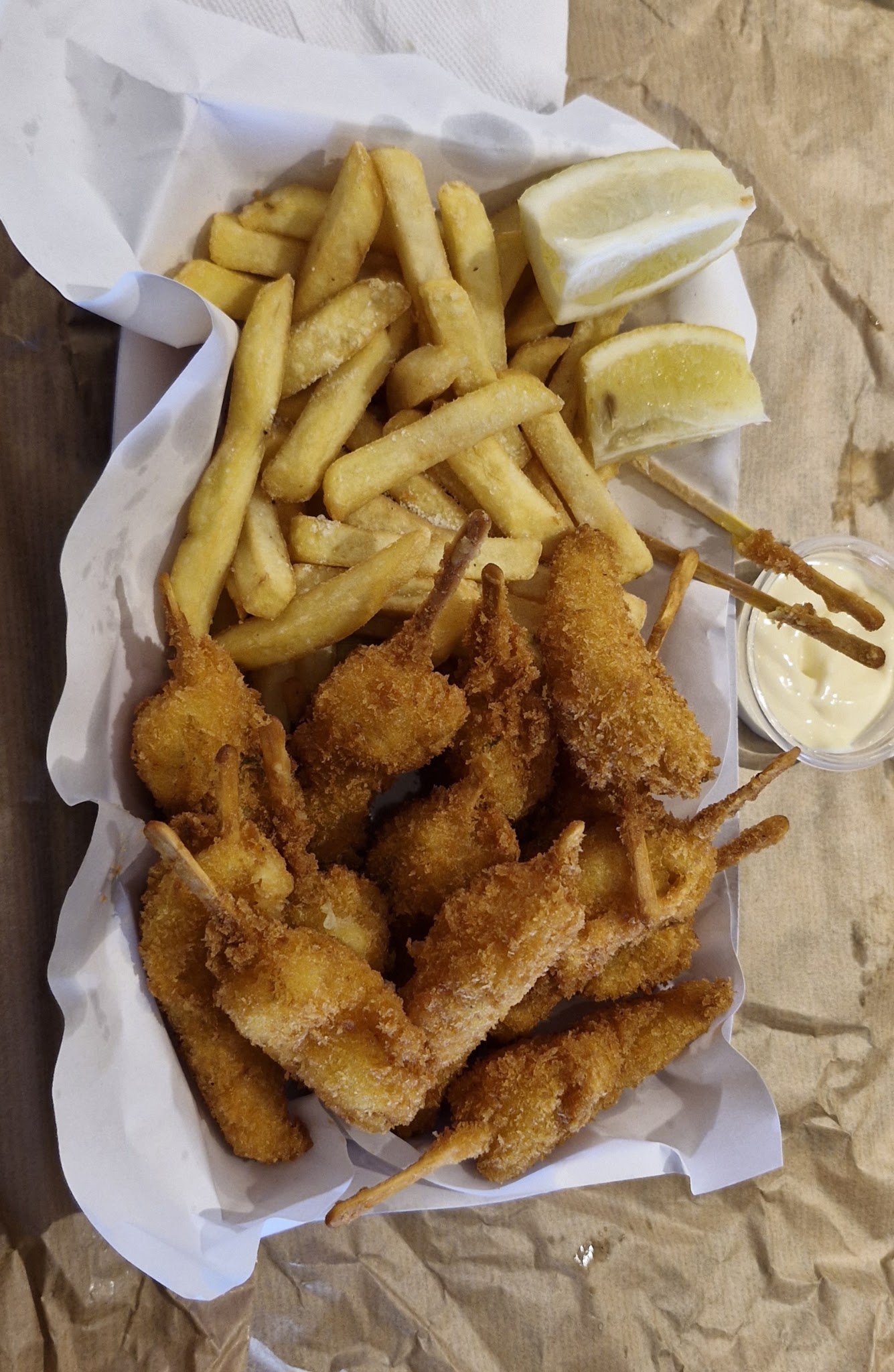 Alma pirata fish and chips