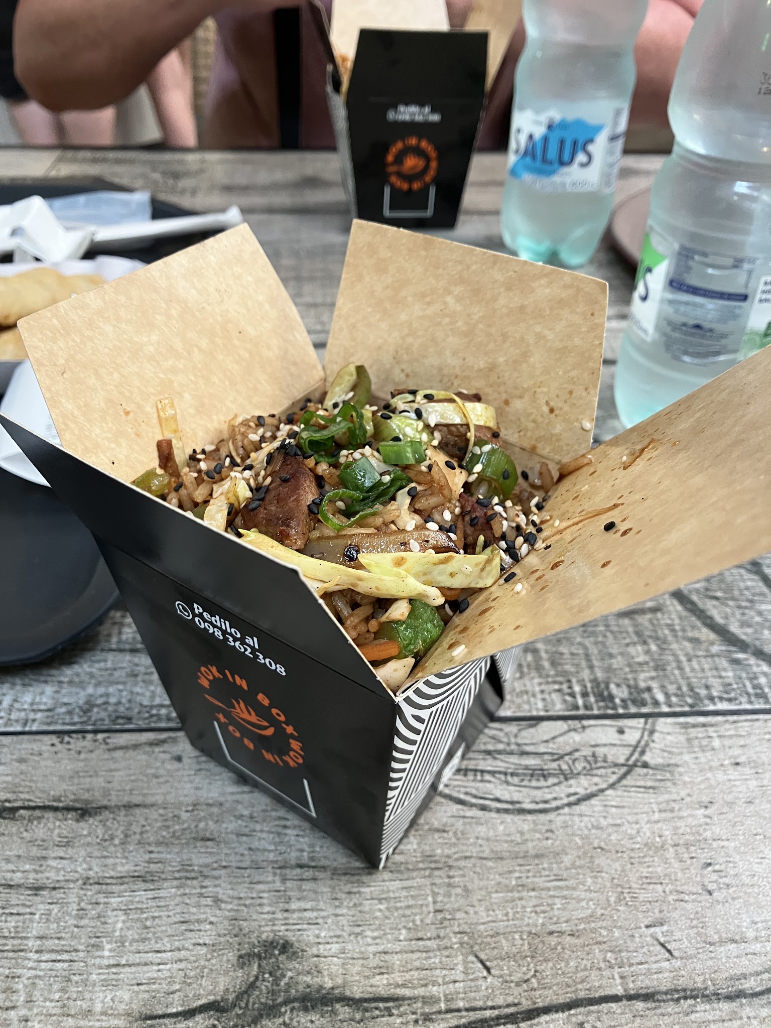 Wok in box