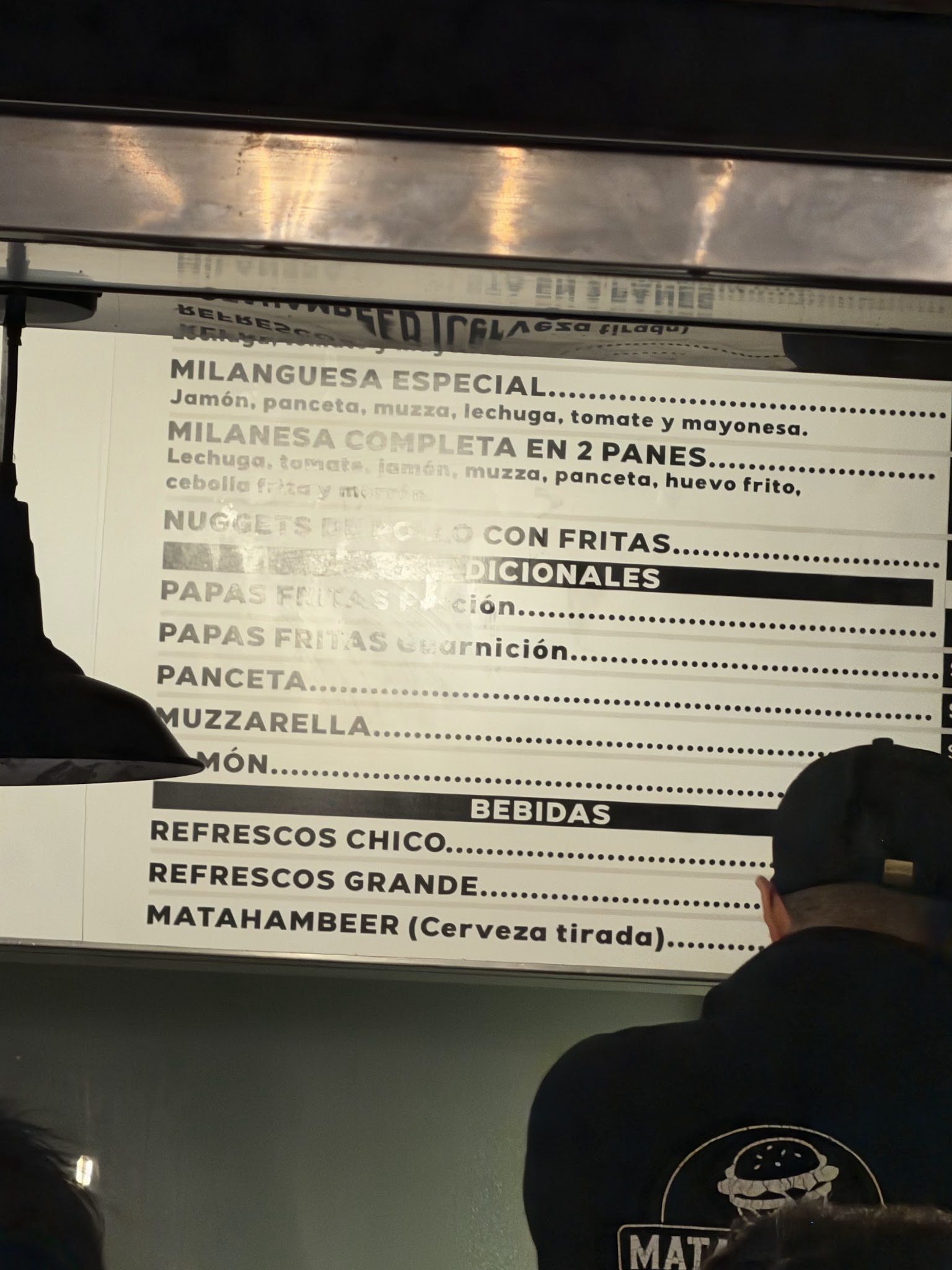 Carta de MATAHAMBRE, foto de agosto de 2026