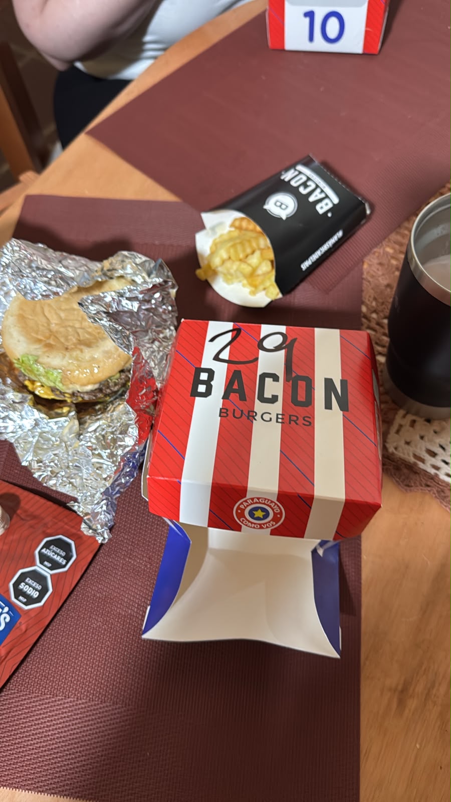 Bacon Burger Sajonia