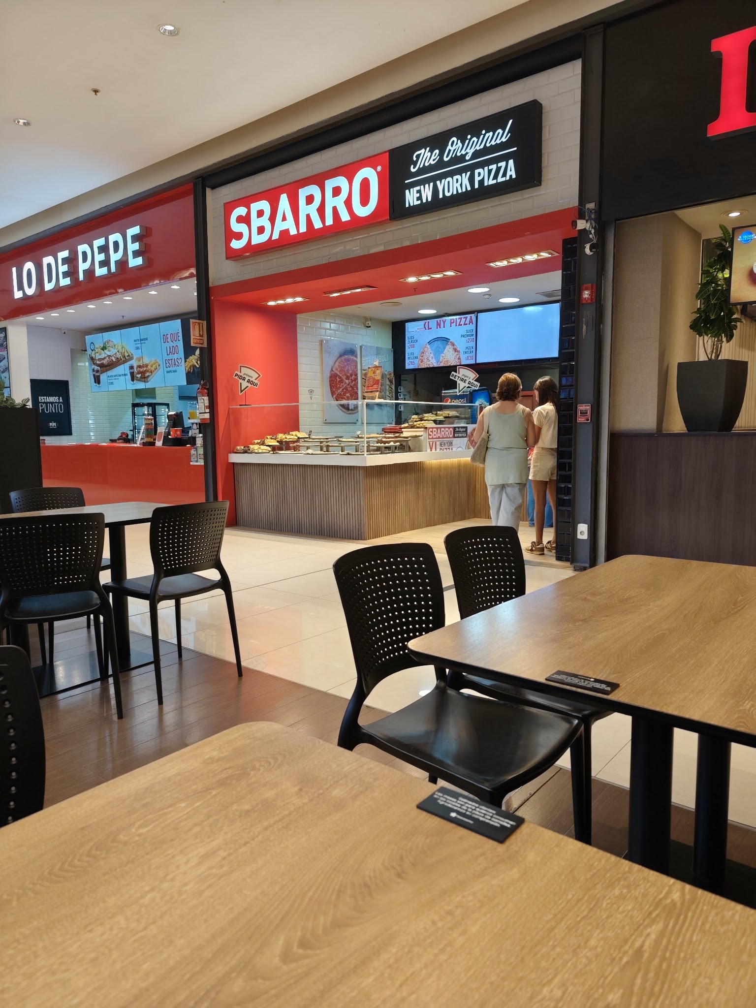 Sbarro · Nuevocentro Shopping