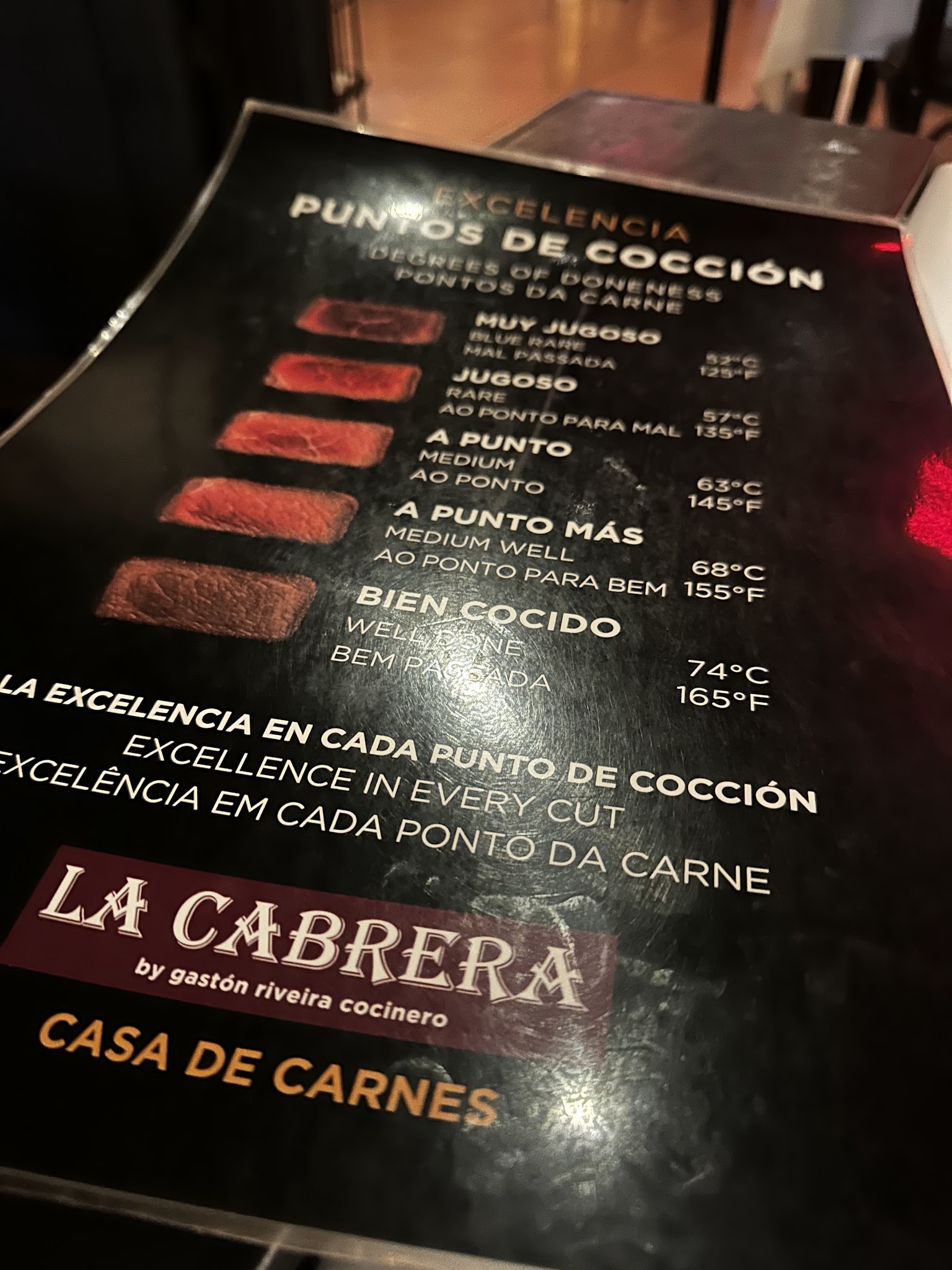 Carta de LA CABRERA, foto de agosto de 2026