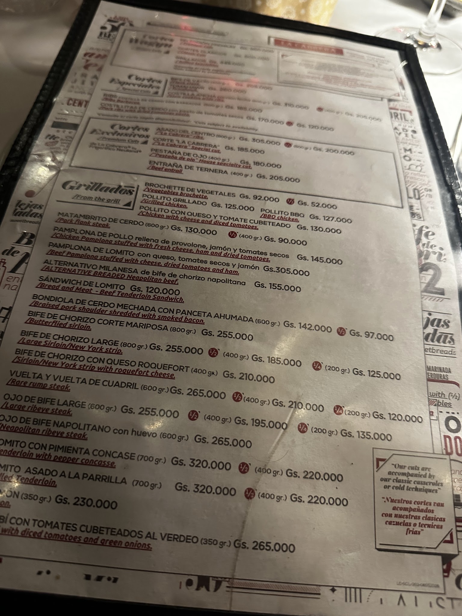 Carta de LA CABRERA, foto de agosto de 2026