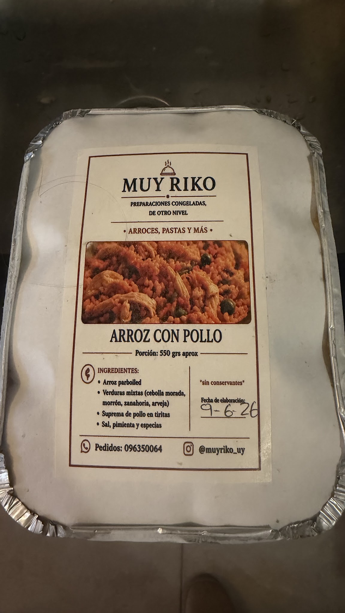 Muy Riko | Preparaciones Congeladas