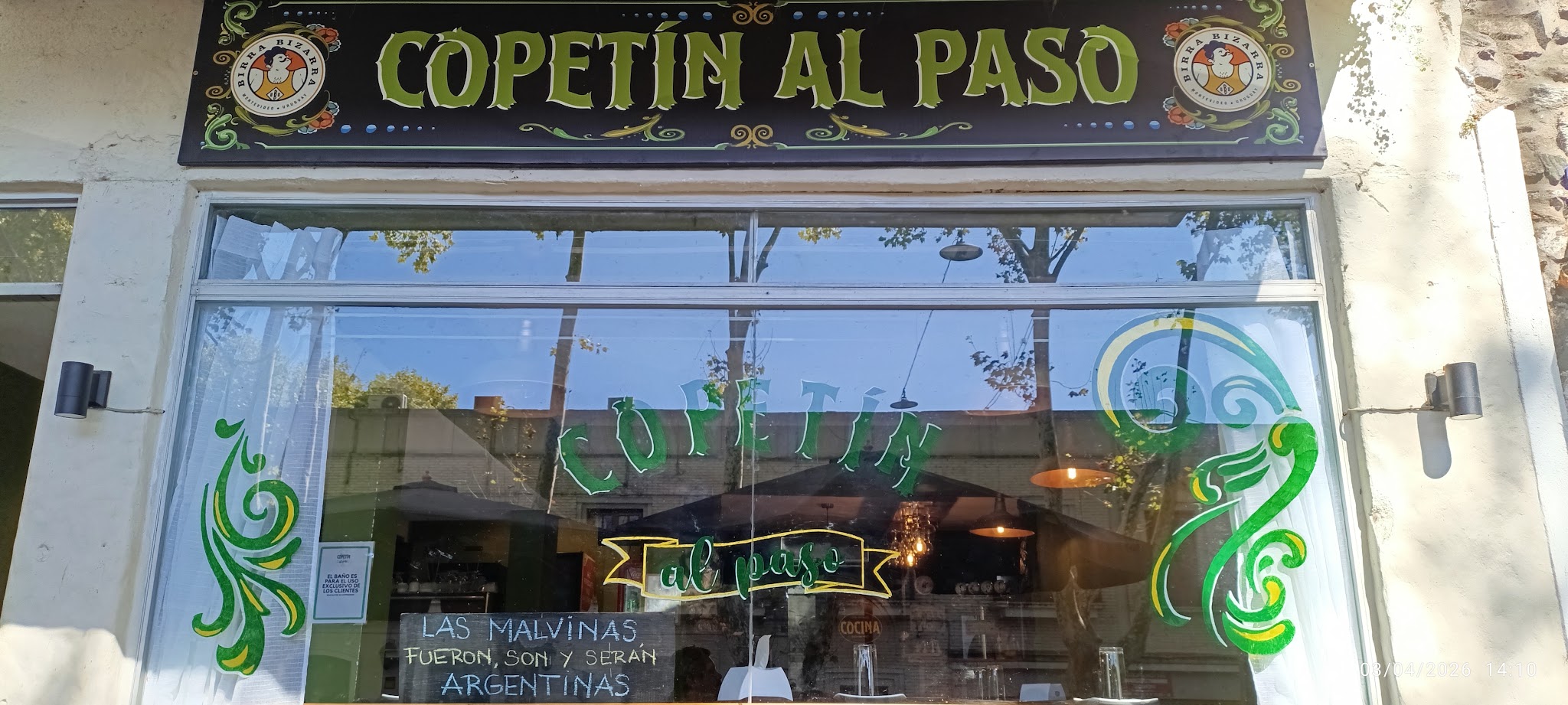 Copetín al paso