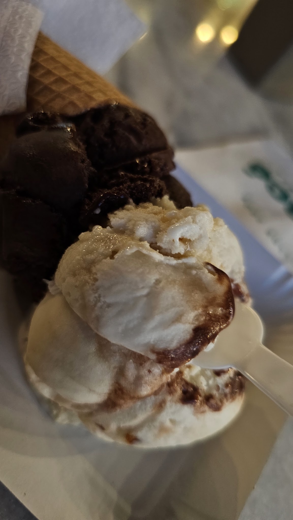Glace ice cream Napolitaine