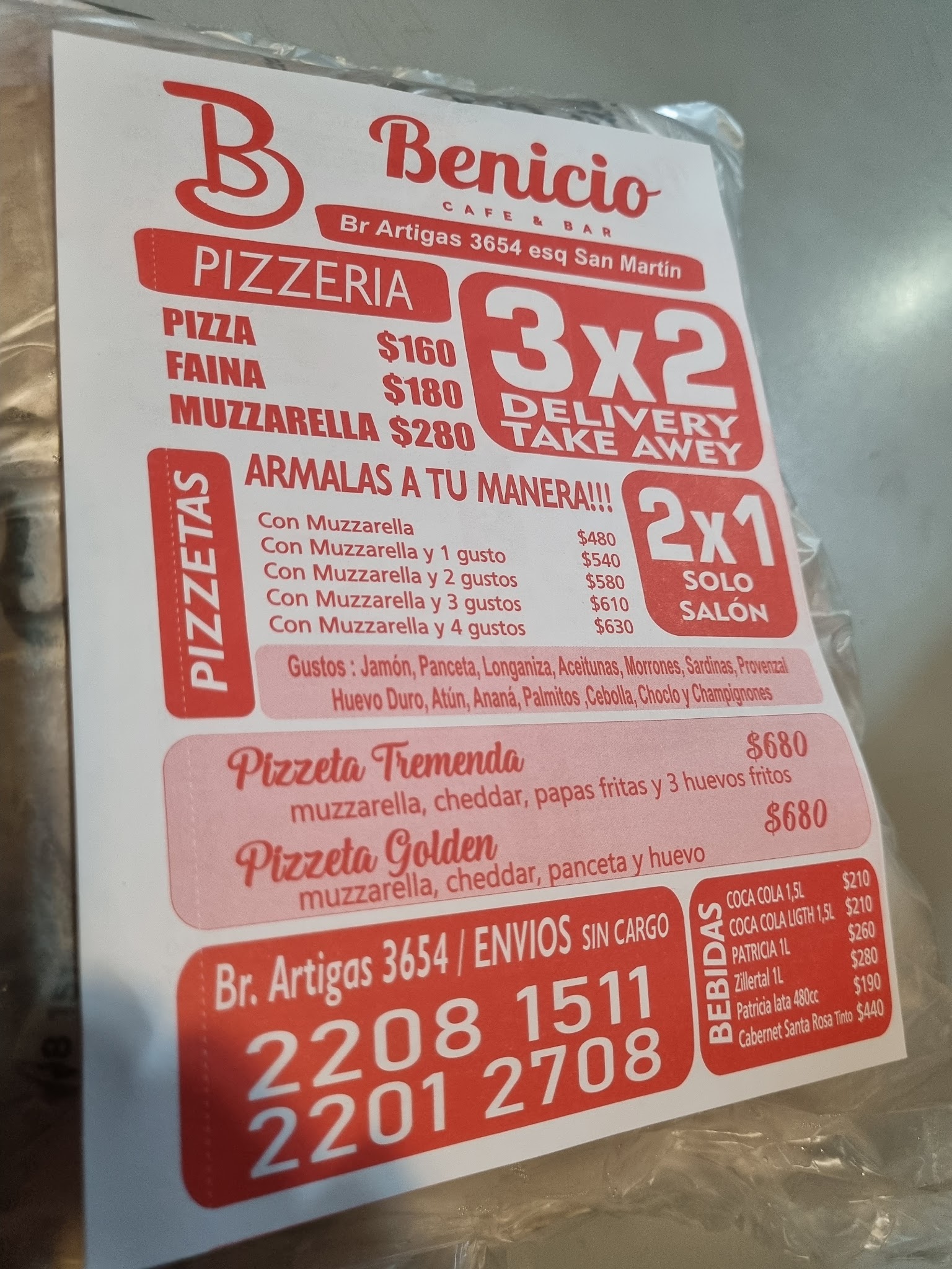 Carta de Benicio, foto de junio de 2026
