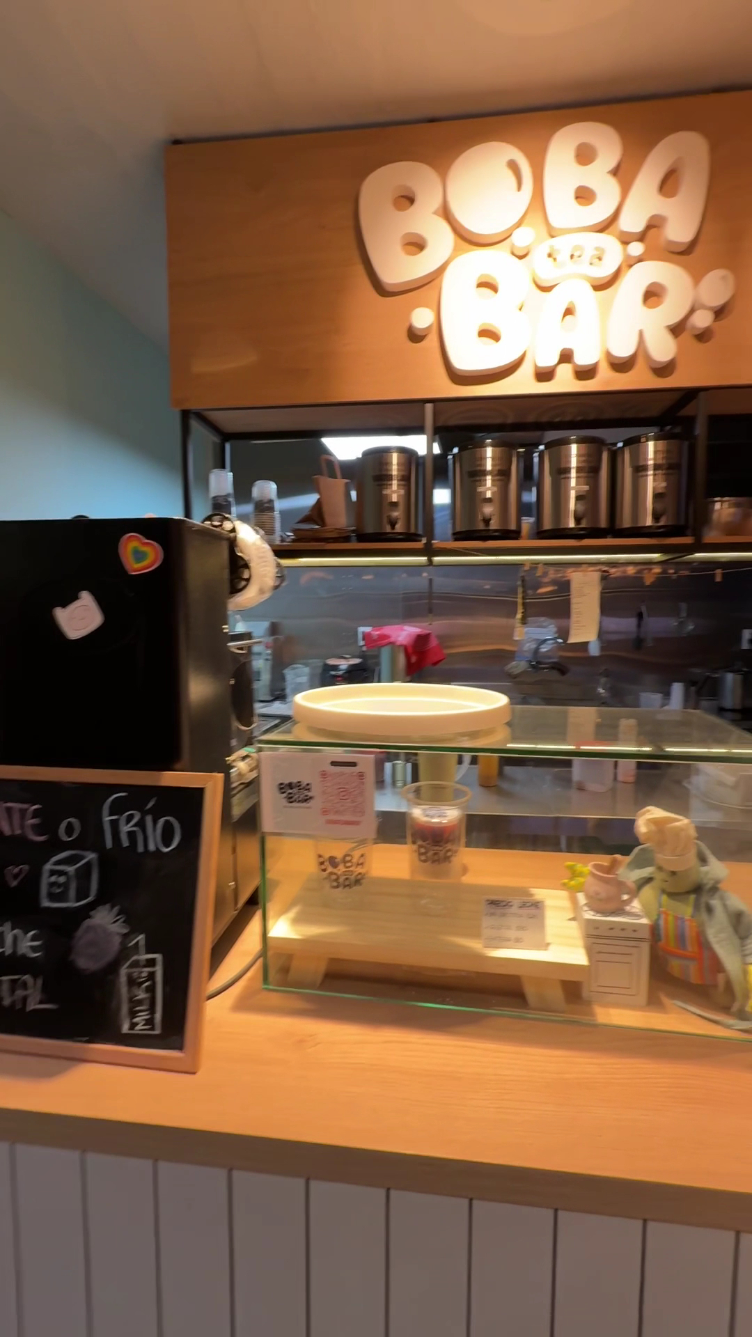 Boba tea bar