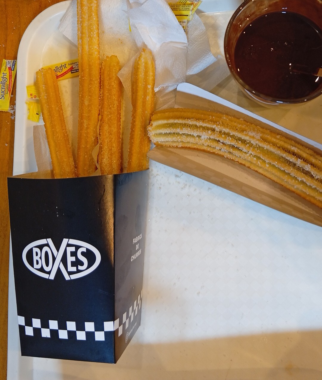 Boxes Churros & Waffles