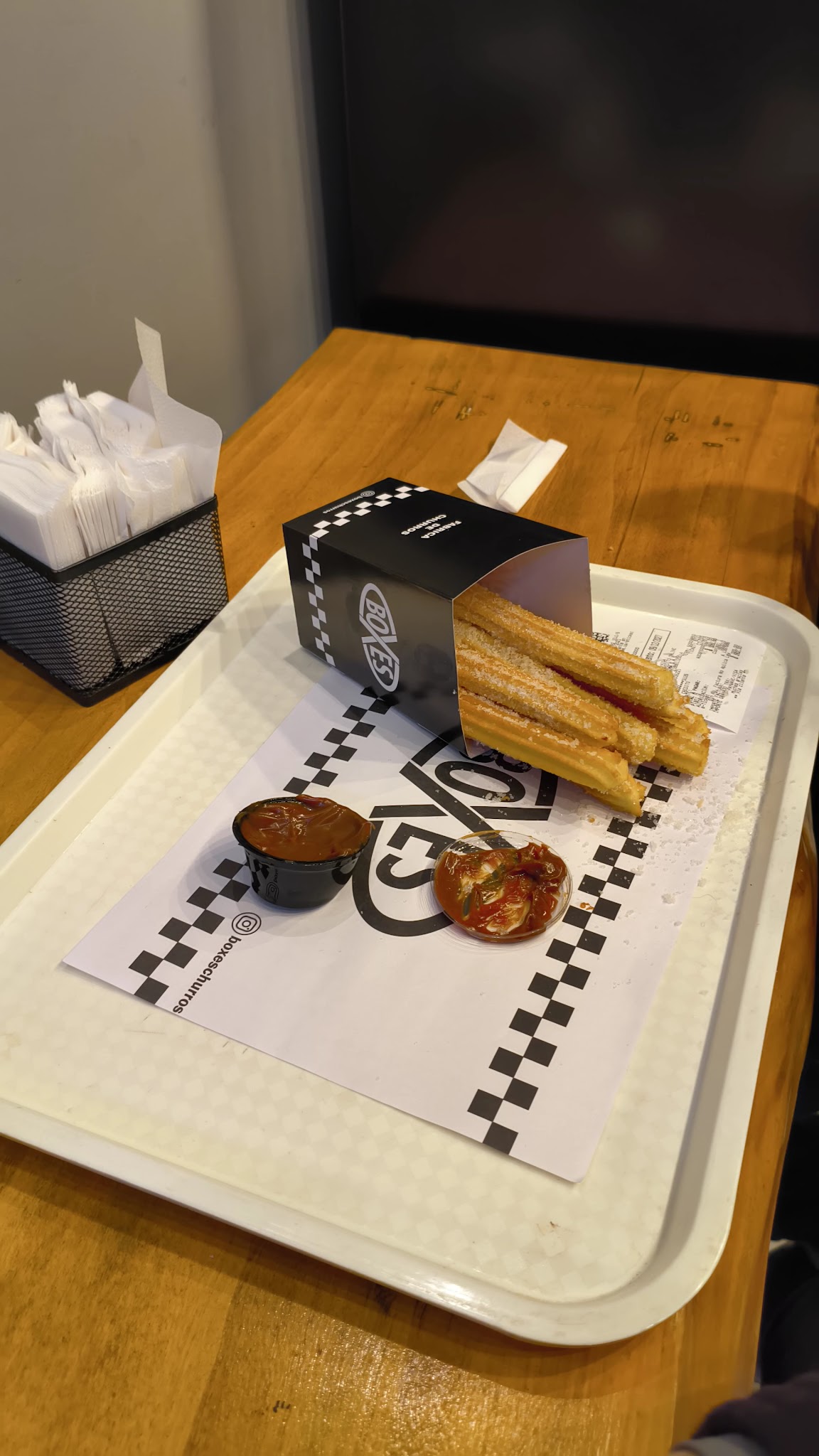 Boxes Churros & Waffles