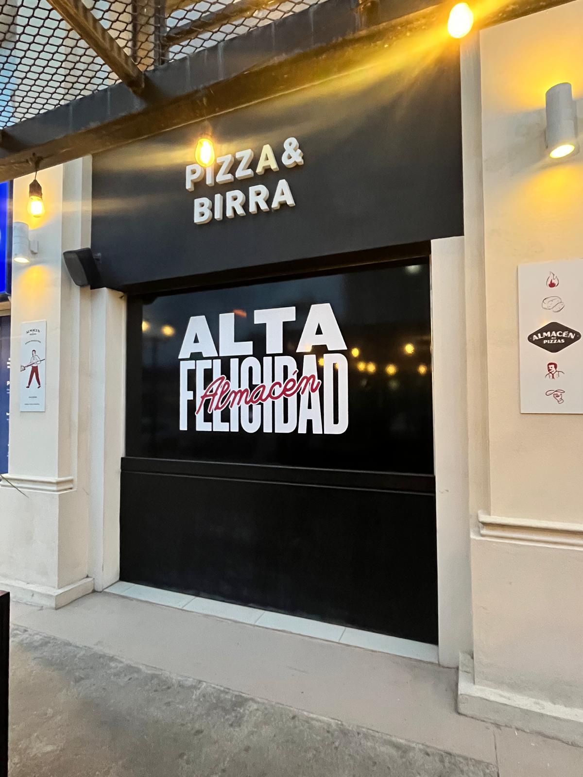 Almacén de pizzas