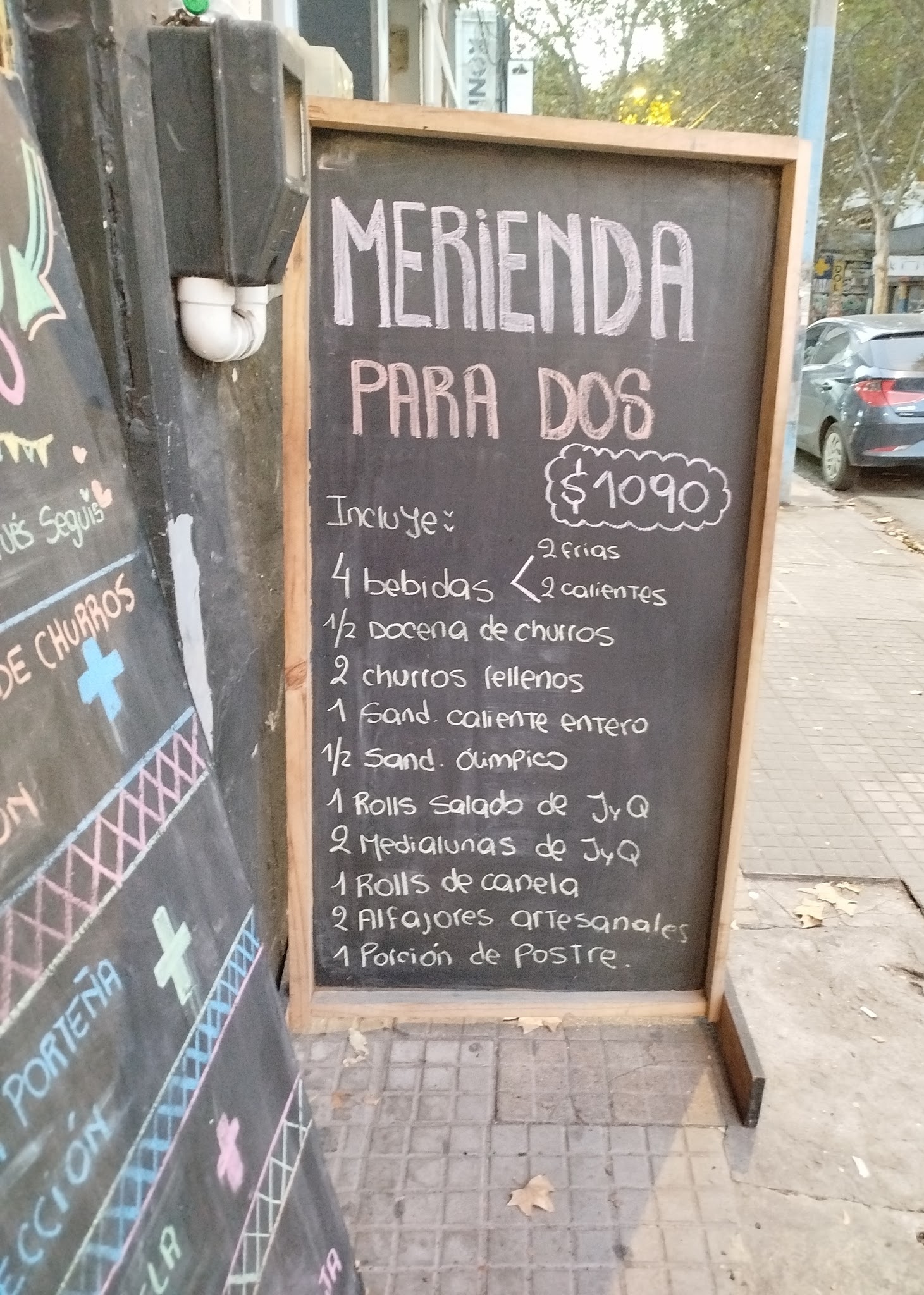 Carta de Mvd Mística Bar-Cafę, foto de mayo de 2026